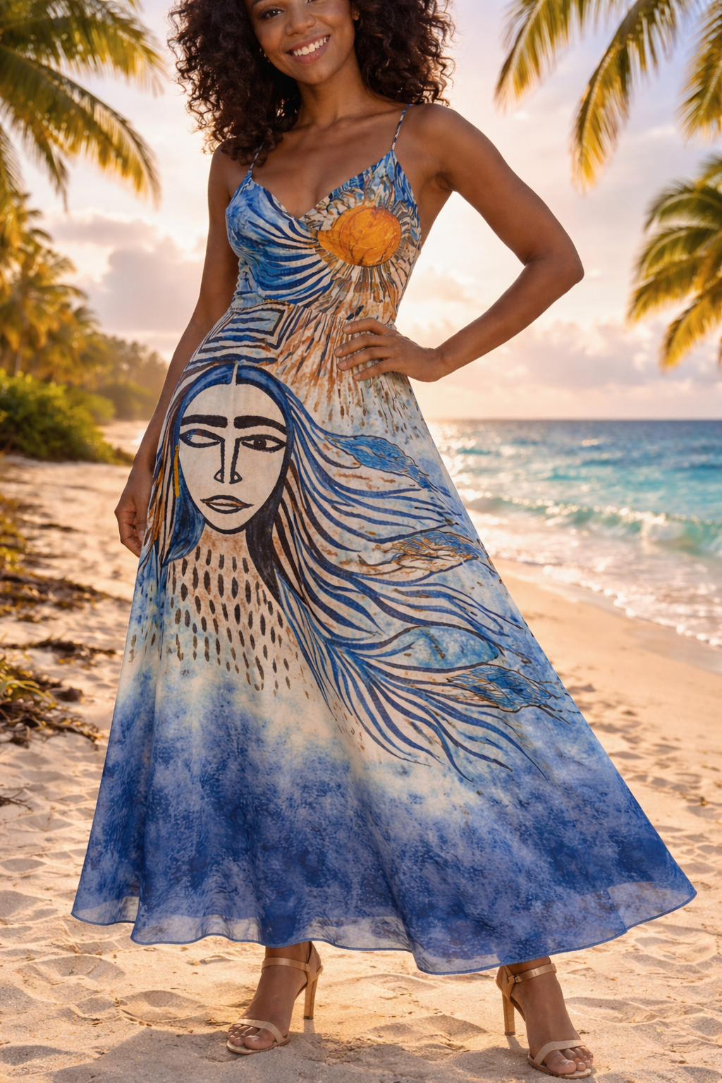 AZURE MUSE DRESS